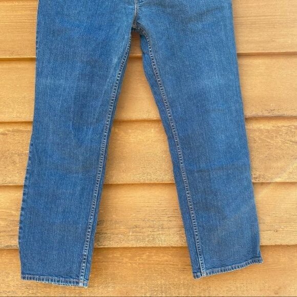 Vintage Arizona Jeans Y2K Relax Straight Blue Jeans Lightly Distressed Size 36 - Picture 3 of 10
